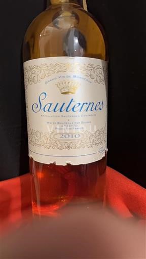 Bordeaux Sauternes Sauternes 2010
