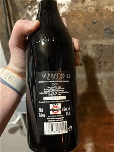Piemonte Barolo Arbéta 2008