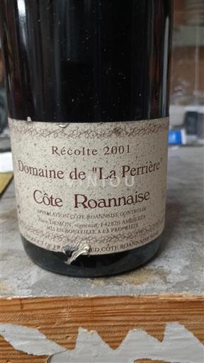 Valle della Loira Côte-roannaise Domaine La Perrière 2001