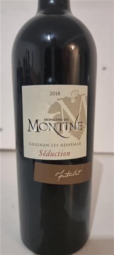 Valle del Rodano Grignan-les-adhémar Domaine Montine Séduction 2018