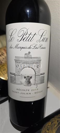 Vin Rouge sec Le Petit Lion Clos Léoville-Las Cases 2019 France Bordeaux Saint-Julien Grand Cru