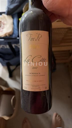 Bordeaux Château Tire Pé La Côte 1998