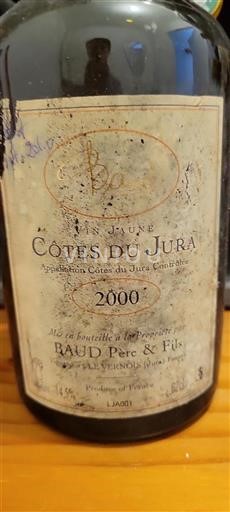 Jura Côtes du Jura Baud Père & Fils 2000