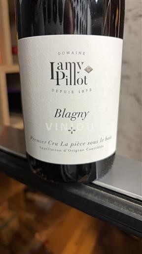 Bourgogne Blagny Premier Cru Domaine Lamypillot La Piece sous le bois 2023