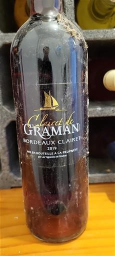 Burdeos Bordeaux clairet Clairet De Graman 2019