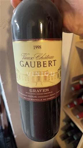 Bordeaux Graves Château Vieux Gaubert 1998