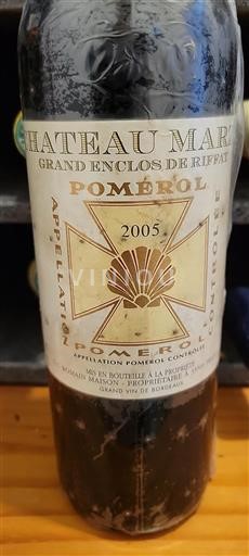 Bordeaux Pomerol Château Mareil 2005
