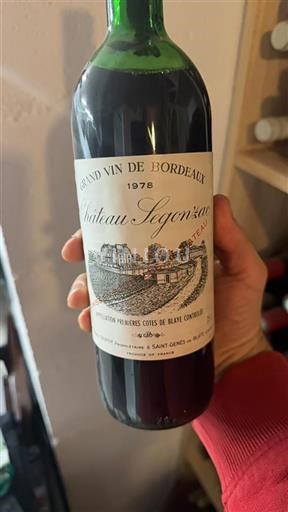 Bordeaux Château Segonzac 1978