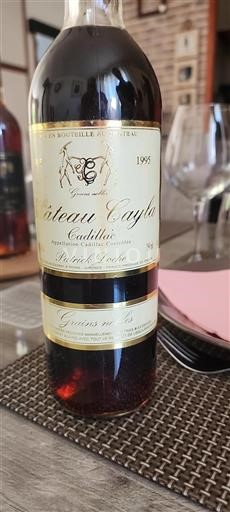 Bordeaux Cadillac Château Cayla Grains nobles 1995