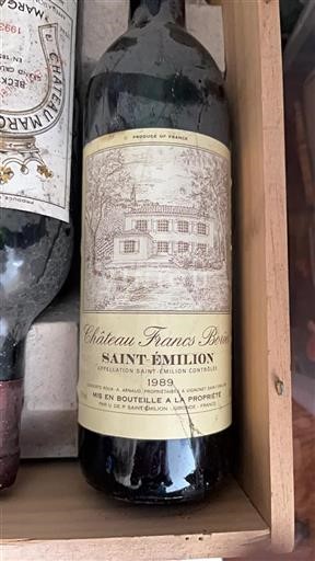 Bordeaux Saint-Émilion Château Francsbories 1989