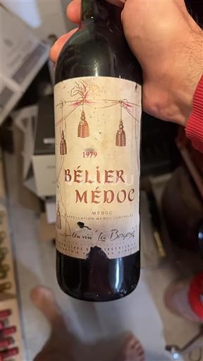 Bordeaux Médoc Grand Cru La Bergerie B%c3%a9lier 1979