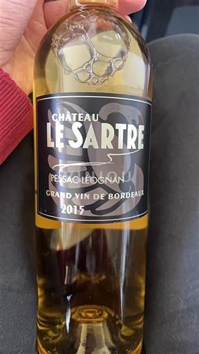 Bordeaux Pessac-Léognan Le Sartre 2015