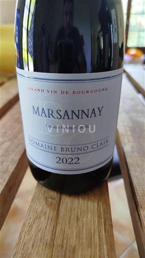Borgogna Marsannay Domaine Bruno Clair 2022