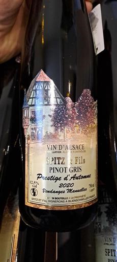 Alsace Unspecified Domaine Spitz Et Fils Prestige d'Automne 2020