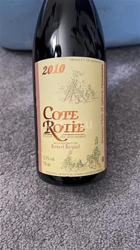 Rhônevallei Côte-rôtie Domaine Bernard Burgaud 2010