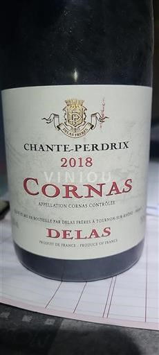 Údolí Rhôny Cornas Delas Frères Chante-Perdrix 2018