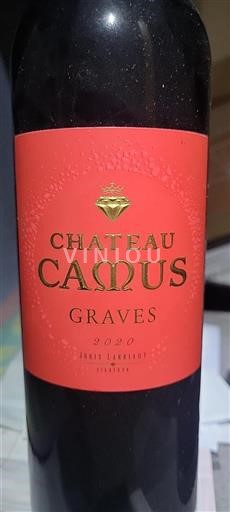 Bordeaux Graves Château Camus 2020