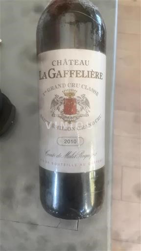 Bordeaux Saint-Émilion Grand Cru Grand Cru La Gaffeliere 2010
