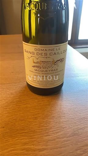 Údolí Rhôny Vacqueyras Domaine Le Sang Des Cailloux Un Sang Blanc 2023