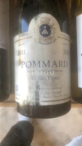 Vin Rouge sec Vielles Vignes Domaine Durand 2011 France Bourgogne Pommard AOC Grand Cru