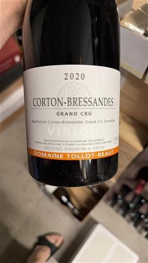Burgundy Corton-Bressandes Grand Cru Domaine Tollotbeaut 2020