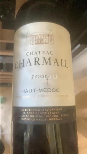 Bordeaux Haut-Médoc Château Charmail 2005