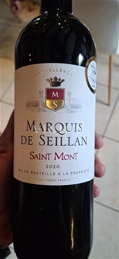 Sudoeste Saint-Mont Marquis De Seillan Excellence 2020