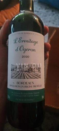 Bordeaux L'ermitage Ogeron 2020