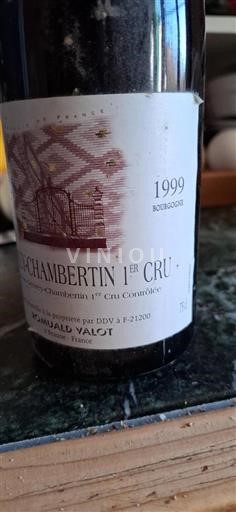 Borgoña Gevrey-Chambertin Premier Cru Romuald Valot 1999