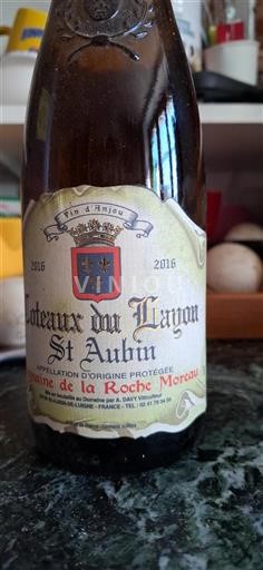 Loire Valley Coteaux du Layon Domaine La Roche Moreau 2016