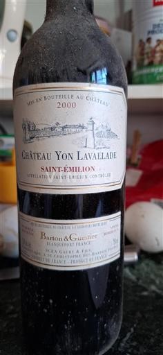 Bordeaux Saint-Émilion Château Yon Lavallade 2000