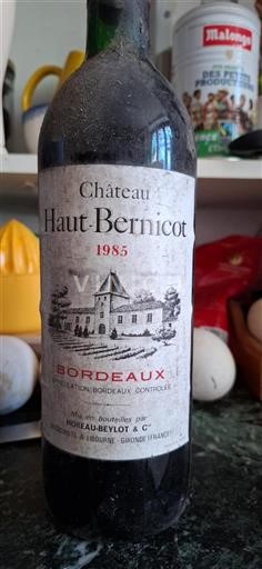 Bordeaux Château Haut Bernicot 1985