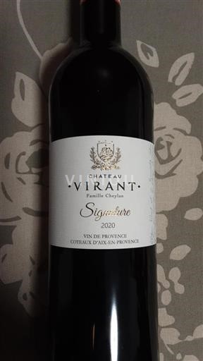Provenza Coteaux d'Aix-en-Provence Château Virant Signature 2020