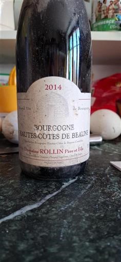 Borgoña Hautes Côtes de Beaune Domaine Rollin Père Et Fils 2014