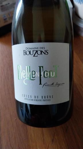 Vallée du Rhône Côtes-du-rhône Domaine Des Bouzons Belle Font Non Millésimé