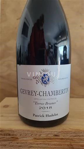 Burgundy Gevrey-Chambertin Grand Cru Domaine Patrick Hudelot Terres Brunes 2018