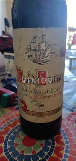 Bordeaux Listrac-Médoc Grand Listrac 1986