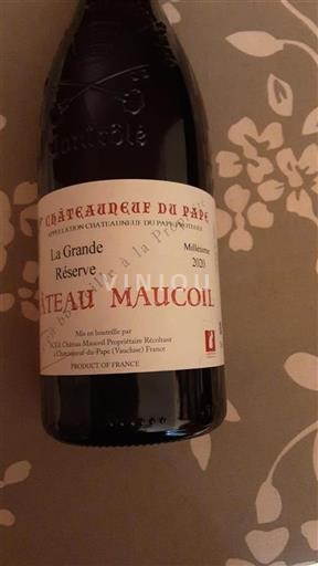 Rhône Valley Châteauneuf-du-Pape Câteau Maucoil La Grande Réserve 2020