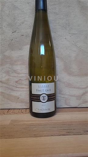 Alsace Pinot Gris Cave De Turckheim Réserve 2021
