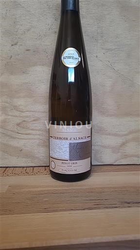 Alsace Pinot Gris Cave De Turckheim Terroir d'Alsace 2020