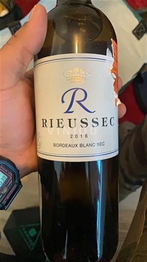 Bordeaux Château Rieussec 2016