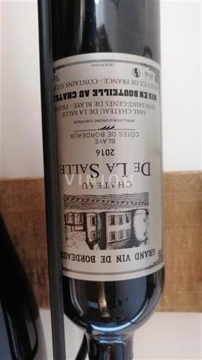 Bordeaux Blaye-Côtes-de-Bordeaux Château Lassalle 2016