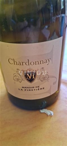 Vin Blanc sec Manoir de la Firetière 2012 France Vallée de la Loire Val de Loire