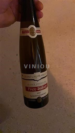 Bourgogne Grande-rue Grand Cru Freysohler Gewurztraminer 2007