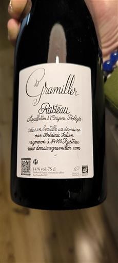 Údolí Rhôny Rasteau Domaine Gramiller 2022