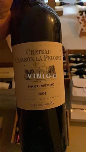 Bordeaux Haut-Médoc Cru Bourgeois Château Cambon La Pelouse 2004