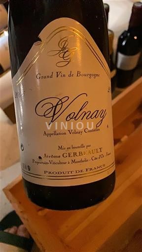 Bourgogne Volnay Grand Cru Jérôme Gerbault 2008