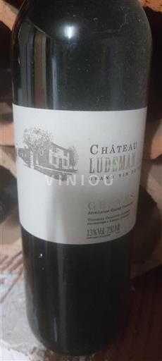 Bordeaux Graves Château Ludeman 2009