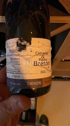 Vallée de la Loire Chinon Catherine & Pierre Breton Beaumont 2005