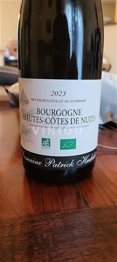 Bourgogne Ospecificerad Grand Cru Domaine Patrick Hudelot 2023